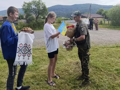 З полону повернувся Юрій Зинич із села Мирча