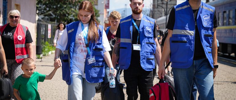 На Закарпаття прибув черговий евакуаційний поїзд з Донеччини