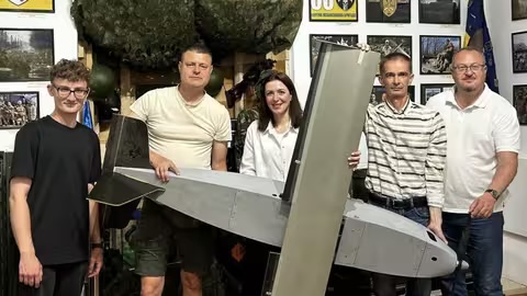 У Закарпатський краєзнавчий музей передали новий експонат — безпілотник-приманку