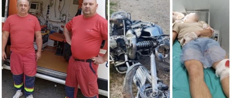 На Берегівщині неповнолітній мотоцикліст не впорався з керуванням та отримав важкі травми