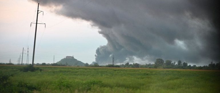 У Мукачеві через російський обстріл погіршилася якість повітря