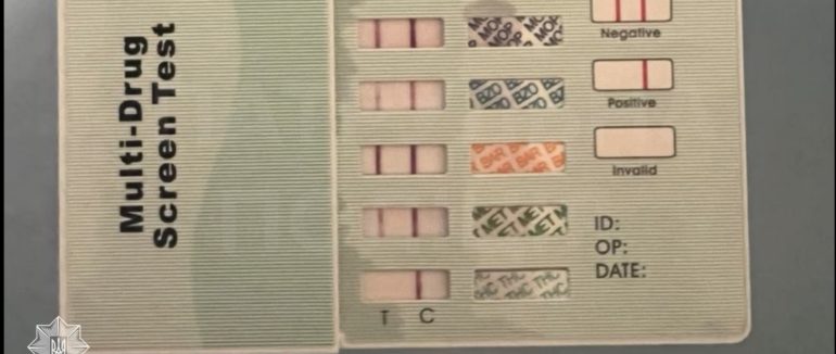 У Мукачеві патрульні зупинили водія BMW у стані наркотичного спʼяніння