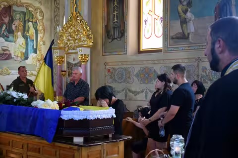 У Берегові попрощалися з Героєм Михайлом Хромчаком