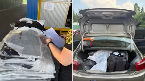 На кордоні з Словаччиною вилучили партію брендового одягу на півмільйона гривень