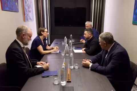 Зеленський зустрівся в Ужгороді з міністеркою закордонних справ Швеції