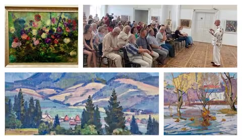 В Ужгороді відкрилася виставка до 100-річчя класика закарпатського живопису Василя Габди