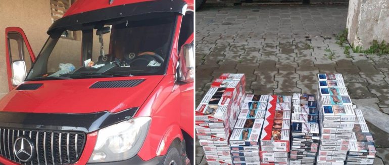 Справа на мільйон: у закарпатця вилучили мікроавтобус Mercedes через контрабанду сигарет