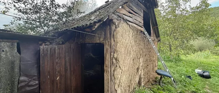 На Берегівщині під час пожежі 6-річна дитина отруїлася продуктами горіння