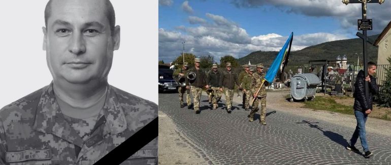 У Виноградові провели в останню дорогу полеглого Героя – Миколу Гусара