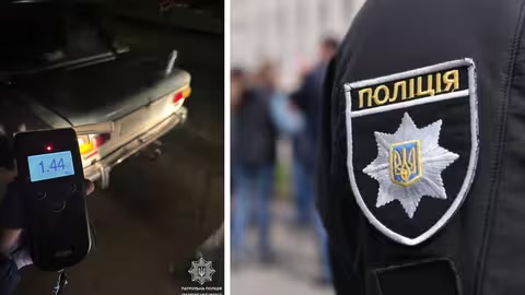 1,44 проміле та відсутність прав: в Ужгороді затримали водія-порушника