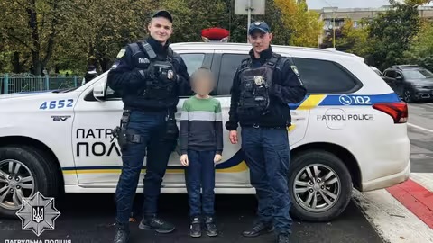В Ужгороді патрульні оперативно розшукали зниклого хлопчика