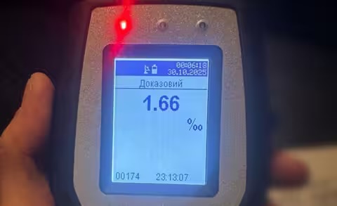 Штрафів на 75 тис. грн: в Ужгороді п’яний водій вдруге попався за кермом без прав