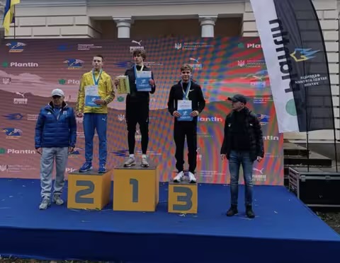 Закарпатець здобув бронзу на Чемпіонаті України з кросу