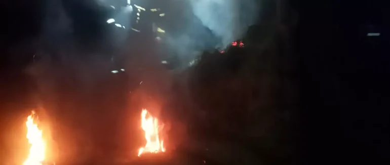 У селі Чумальово пожежею знищено 8 тонн сіна