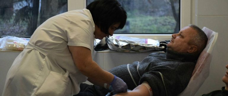 Прикордонники Чопського загону здали кров для поранених захисників