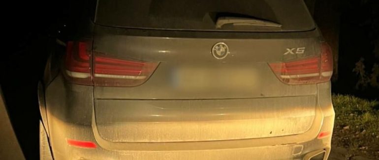 В Ужгороді патрульні спіймали пʼяного водія BMW
