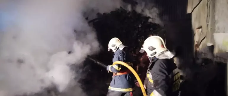 Вогнеборці Перечина ліквідували пожежу в надвірній споруді