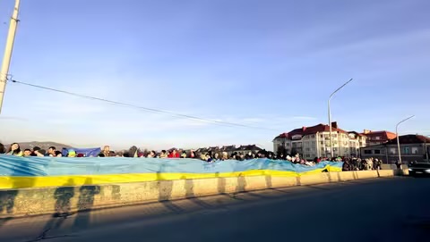 У Мукачеві пластуни запрошують утворити ланцюг єдності до Дня Соборності України