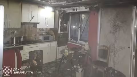 У Мукачеві під час пожежі у квартирі загинув 52-річний чоловік