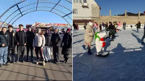 У Мукачеві понад 5 тисяч школярів громади безкоштовно відвідують ковзанку