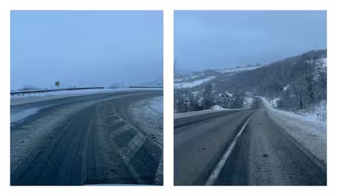 Попередження для водіїв: Траса на перевалі між Закарпаттям та Львівщиною не розчищена