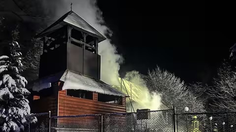 У селі Івашковиця на Хустщині згоріла деревʼяна старовинна церква