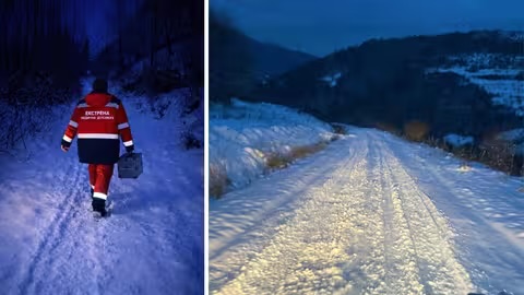 На Мукачівщині медики пішки через ліс дісталися до пацієнтки з тахікардією та задухою