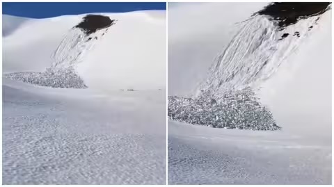 На високогірʼї Карпат зафіксували сходження снігової лавини