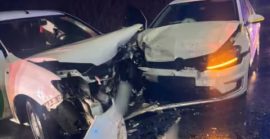 У Мукачеві п’яний водій спричинив ДТП, виїхавши на зустрічну смугу