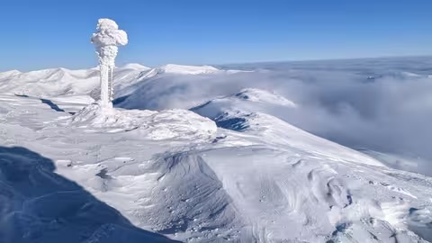 На високогірʼї Карпат тримається мороз, зранку зафіксували -12°С