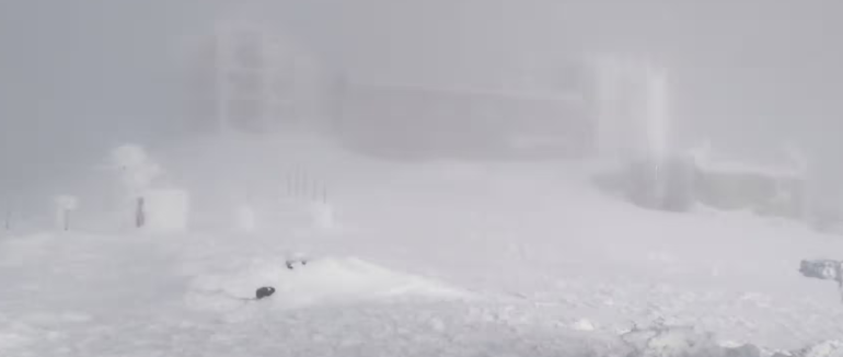 Високогірʼя Карпат замітає снігом, температура повітря сягає -8°С