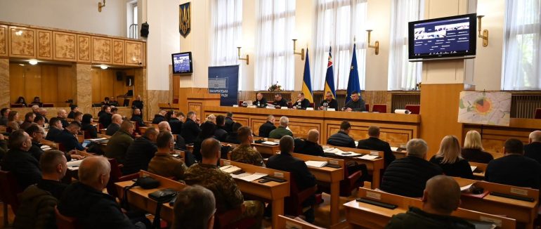 На Закарпатті стартували командно-штабні навчання з цивільного захисту