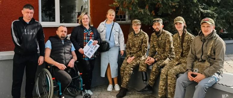 Офіцери 26-го полку Національної гвардії України відвідали поранених військовослужбовців, які нині проходять лікування та реабілітацію