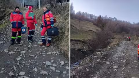 На Рахівщині медики пішки піднімалися в гори, щоб урятувати 72-річного чоловіка