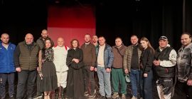 У Мукачево триває театральний фестиваль «СЦЕНА ДЛЯ ДВОХ»: глядачів запрошують на виставу «ЯГО»