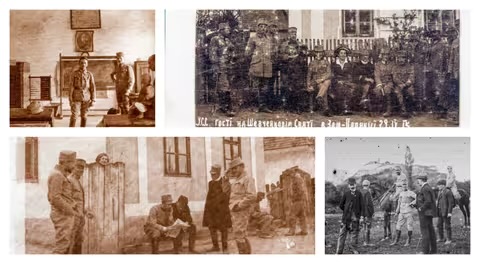 Історія на світлинах: Українські січові стрільці в Мукачівському замку та довколишніх селах у 1914–1915 роках