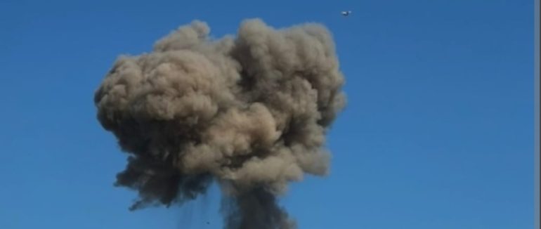 Масштабна пожежа сухостою поблизу об’їзної дороги в Ужгороді