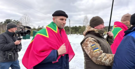 Додому з російського полону повернувся прикордонник Мукачівського загону Володимир Бойчук