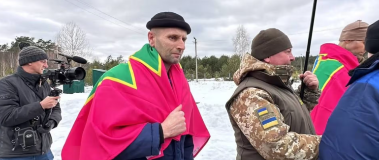 Додому з російського полону повернувся прикордонник Мукачівського загону Володимир Бойчук