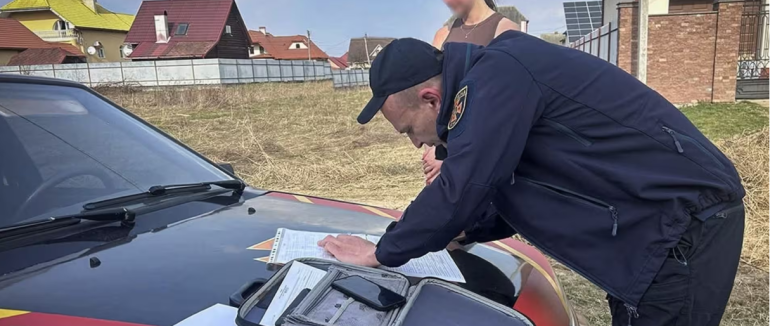 29-річну жительку Тячівщини оштрафували за спалювання сухостою