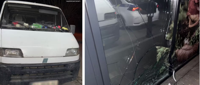 ДТП в Ужгороді: водій напідпитку влетів у будівлю магазину