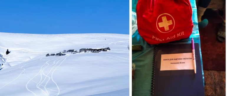 Після снігопадів на Говерлі відновили зимове маркування