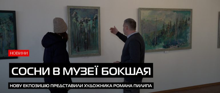 Виставка “Вертикалі”: художник Роман Пилип представив серію робіт (ВІДЕО)
