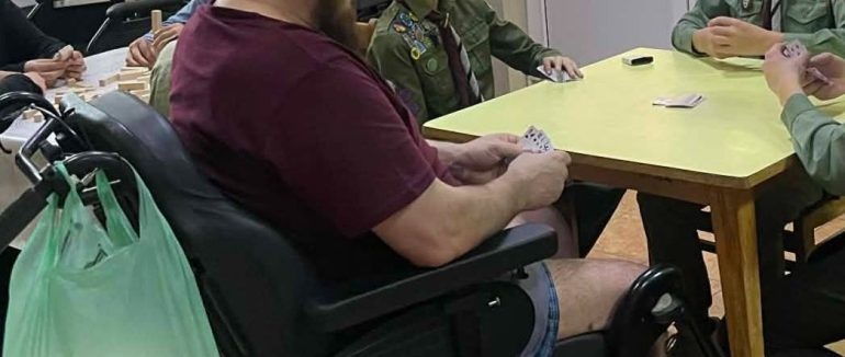 Мукачівські пластуни підтримали поранених бійців