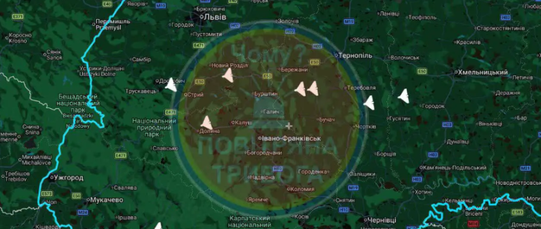 Дрони атакували Закарпаття, зникло світло: депутат назвав місця “прильотів”