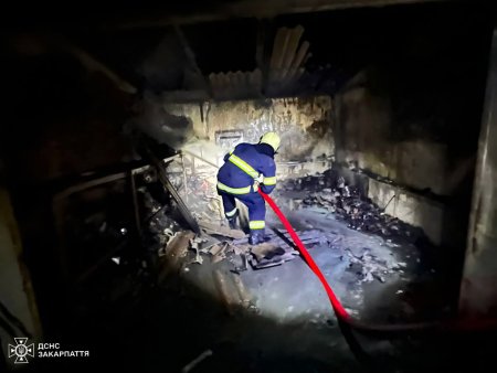 Кардинальна пожежа на Берегівщині: вогонь ледь не знищив житловий будинок через зарядку акумулятора