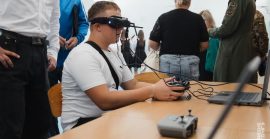 У Великолучківській школі нацгвардійці провели урок мужності з дронами та тактичною медициною