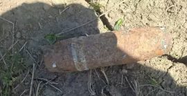 На Ужгородщині посеред поля знайшли артснаряд часів Другої світової