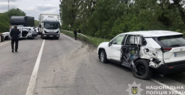 На Львівщині сталася масштабна ДТП за участі водія із Закарпаття