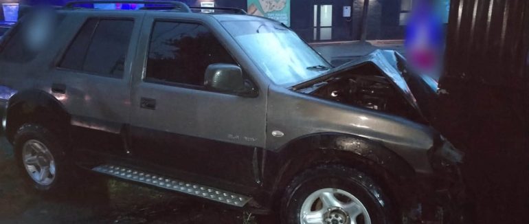В Ужгороді поліцейські притягнули до відповідальності нетверезого водія, який скоїв ДТП